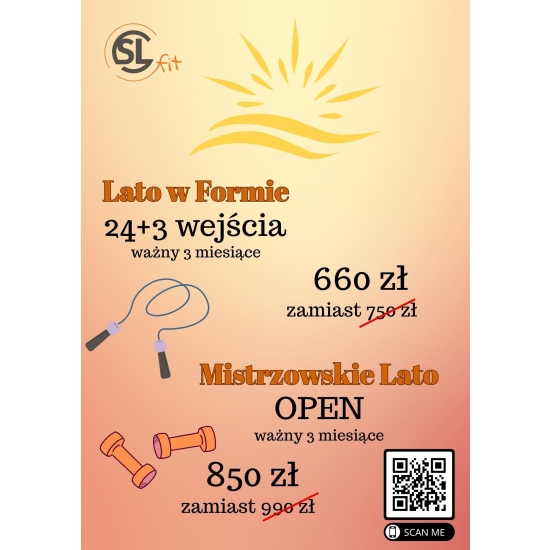 MISTRZOWSKIE LATO OPEN (90DNI)