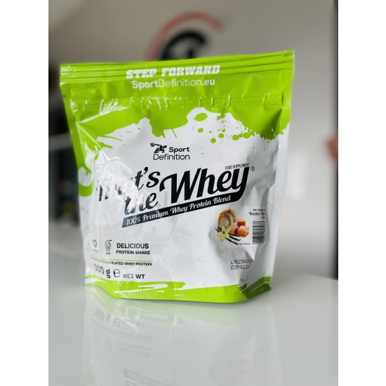 That's The Whey  połaczenie IZOLATU i KONCENTRATU wanilia toffi 300g