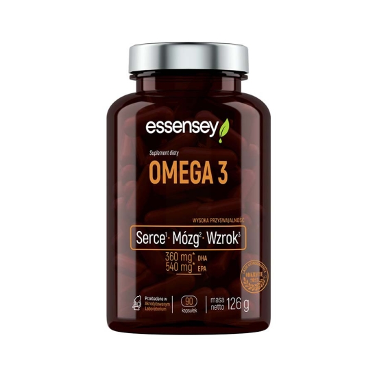 OMEGA 3 serce mózg wzrok 90 kapsułek