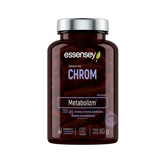 CHROM wsparcie metabolizmu 120 kapsułek