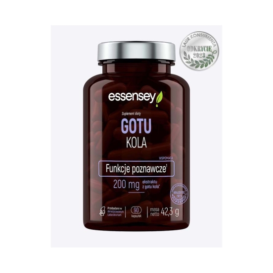 GOTU COLA funkcje poznawcze trawienie 200mg