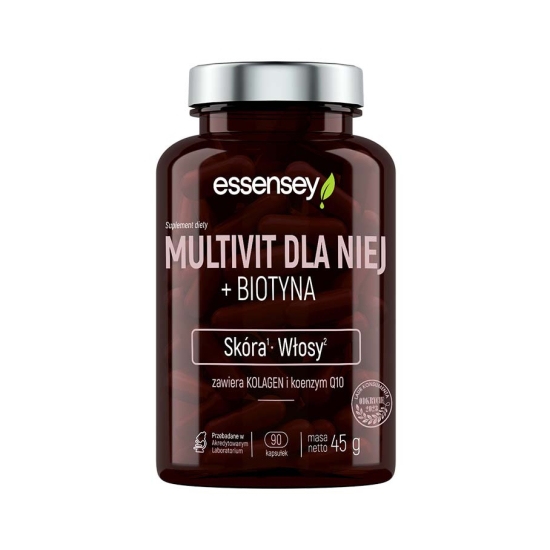 MULTIVIT DLA NIEJ + BIOTYNA  zawiera kolagen i koenzym Q10