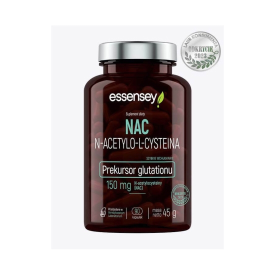 NAC N-ACETYLO-L-CYSTEINA prekursor glutationu 150 mg