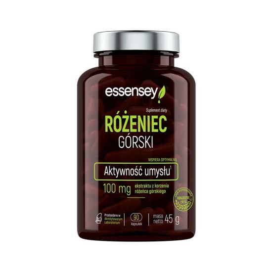 RÓŻENIEC GÓRSKI aktywność umysłu 100mg